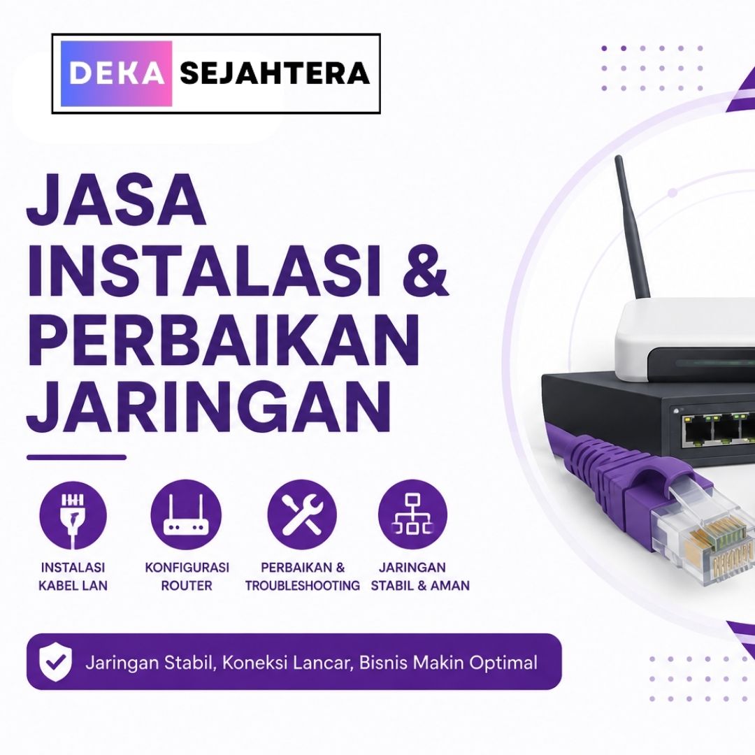 Jasa Instalasi dan Perbaikan Jaringan