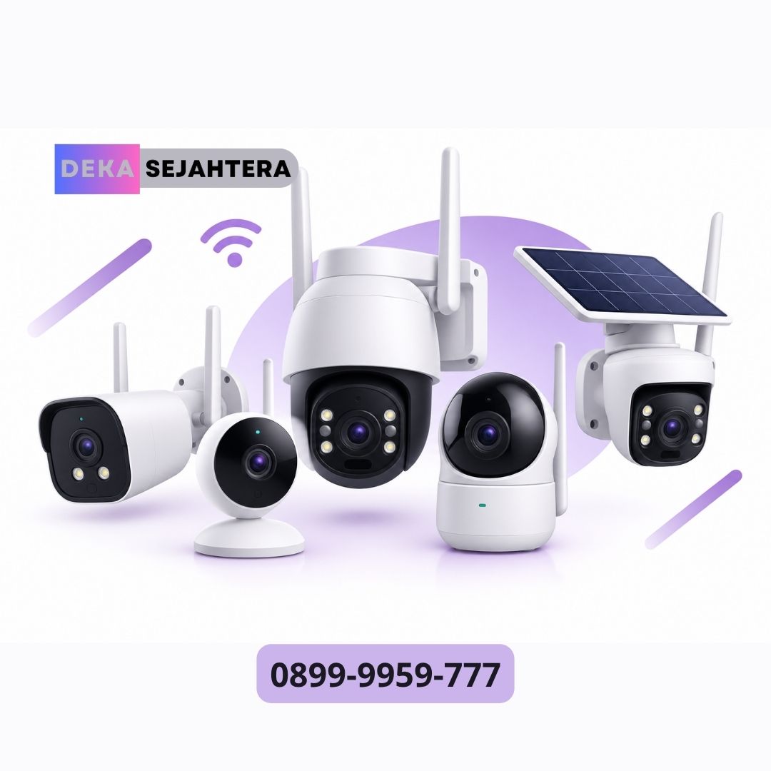 Kamera CCTV IP Wireless untuk pemantauan properti di Malang
