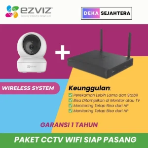 Paket CCTV WiFi + Server
