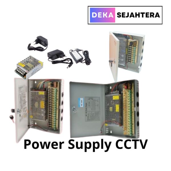 Power Supply CCTV – Adaptor Lengkap untuk Kamera & DVR Malang