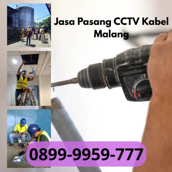 Jasa Pasang CCTV Kabel Malang