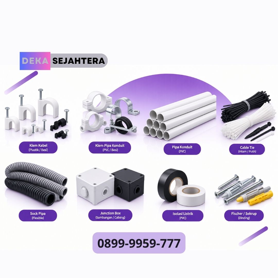 Material CCTV untuk kebutuhan instalasi di Malang Raya