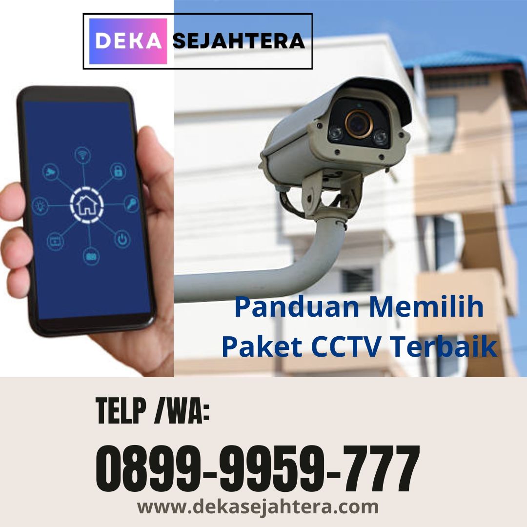 Panduan Memilih Paket CCTV Terbaik