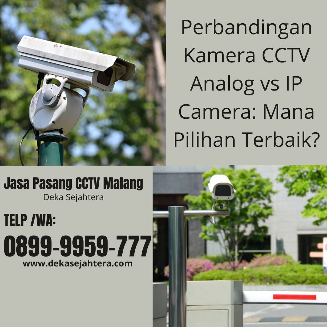 Kamera Analog vs IP Camera