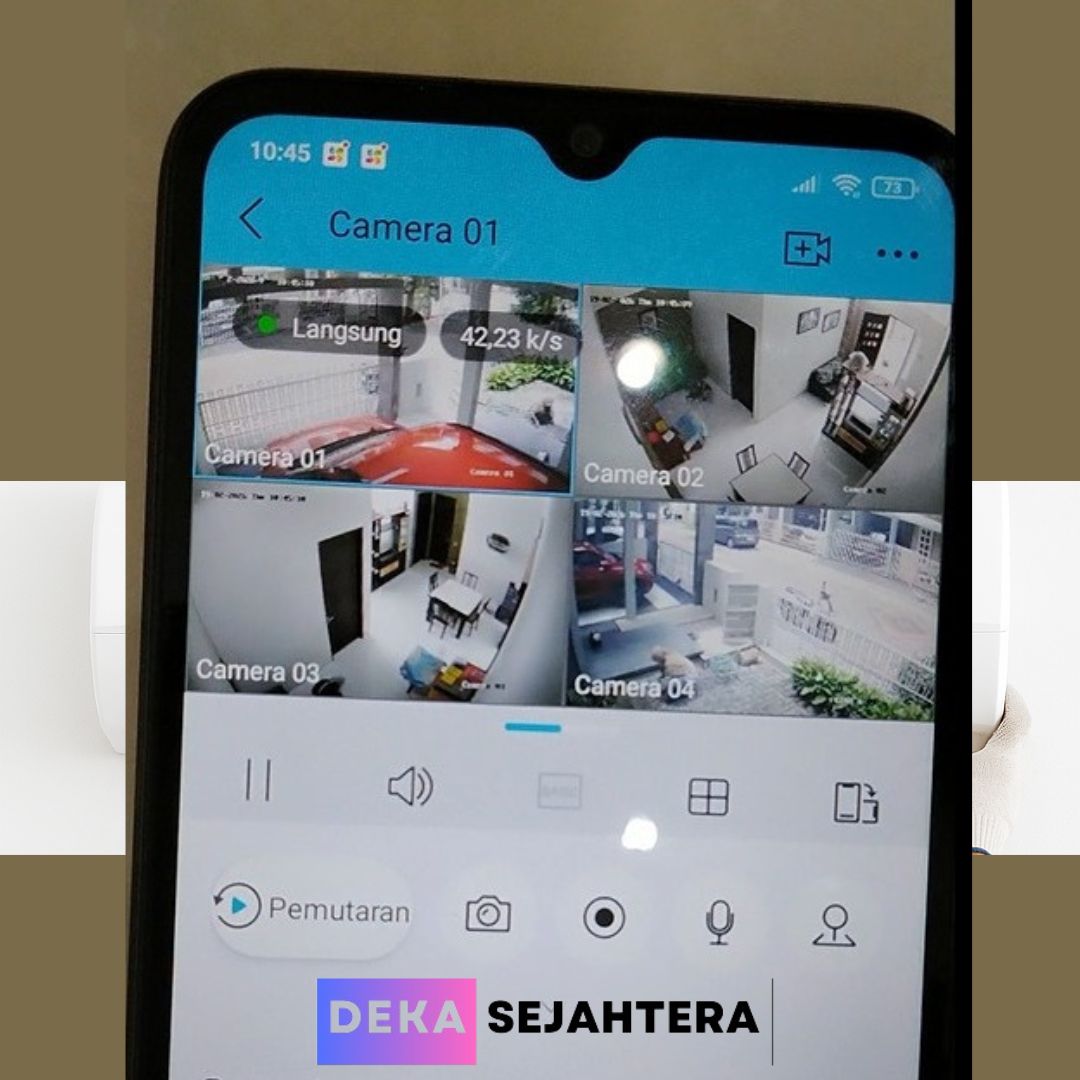 Pemasangan CCTV Hilook Malang