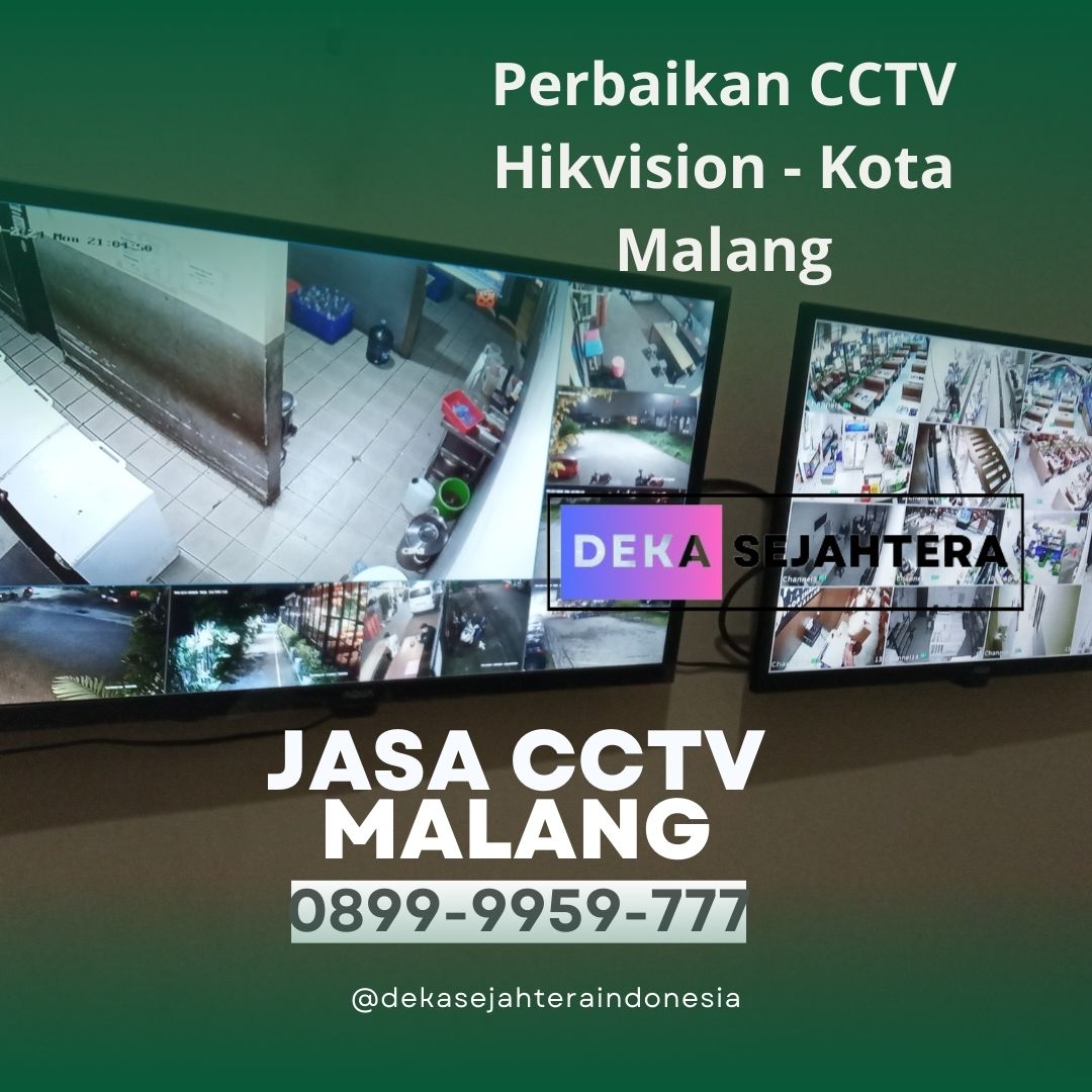 Perbaikan CCTV Hikvision Malang