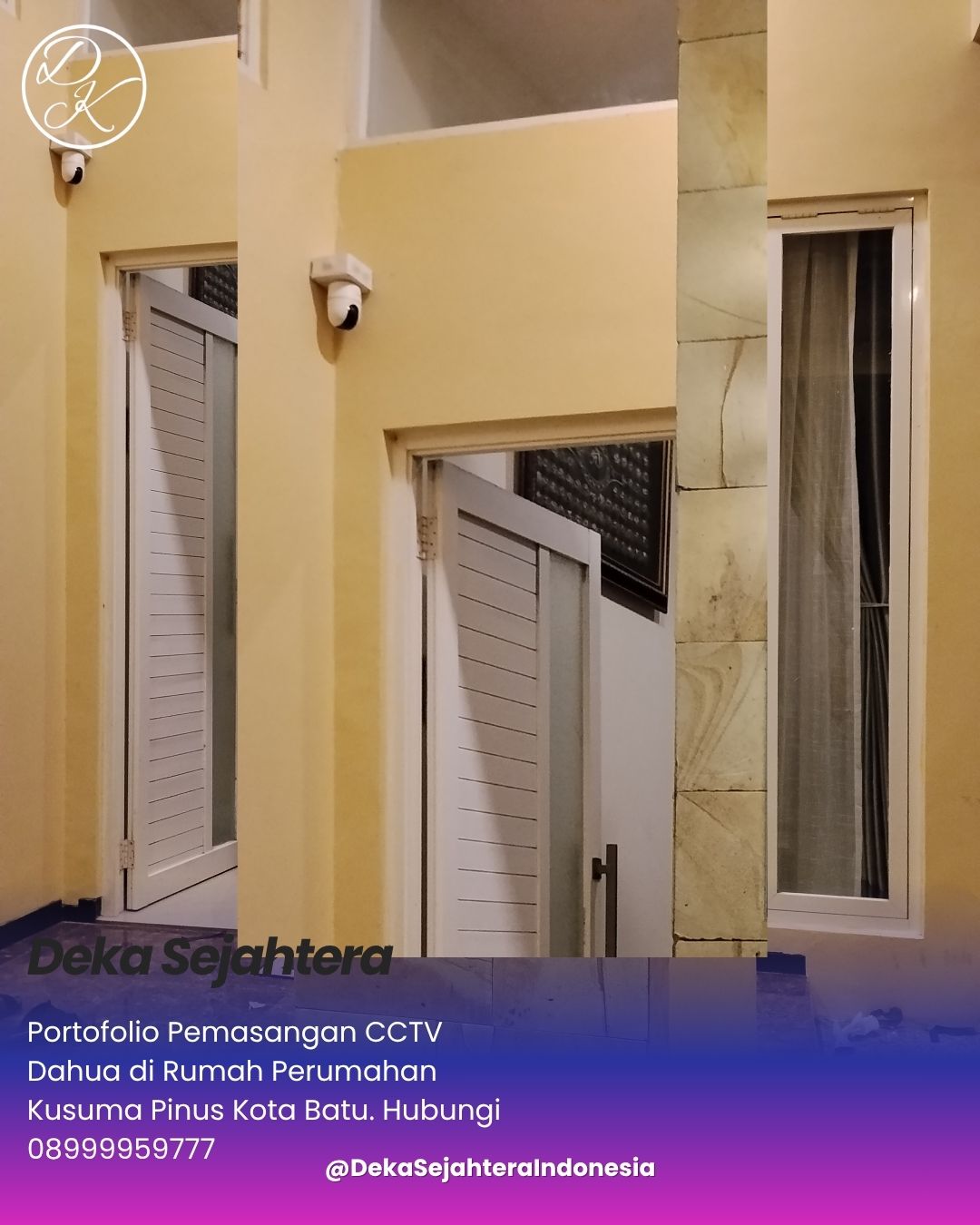 Pemasangan CCTV WiFi Dahua Batu