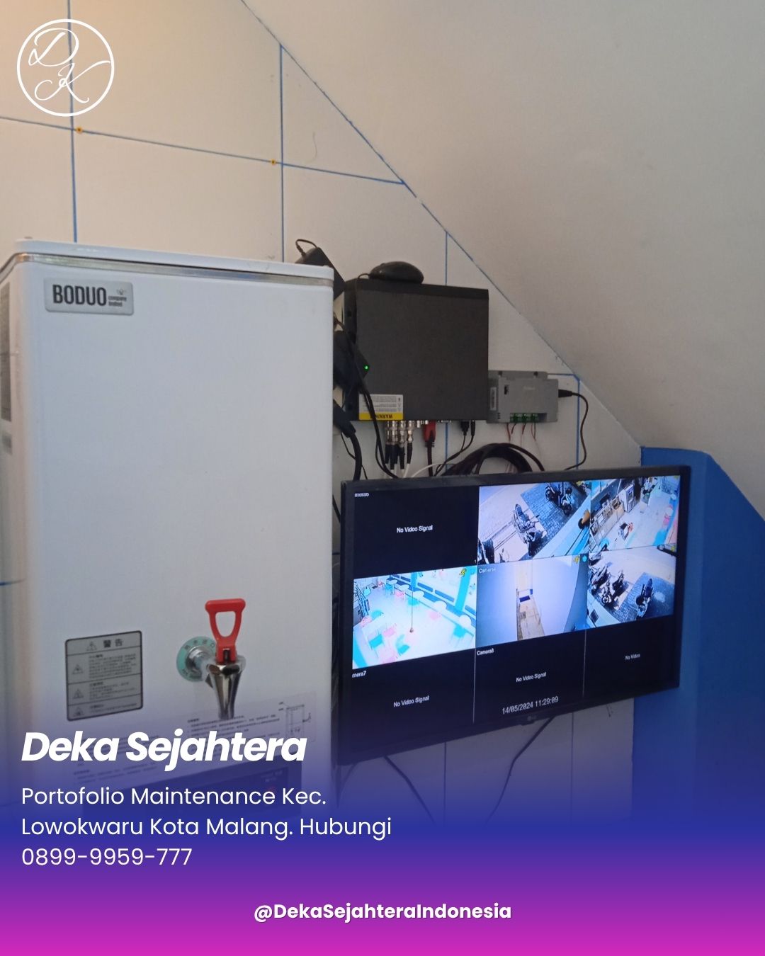 Jasa Maintenance CCTV Lowokwaru