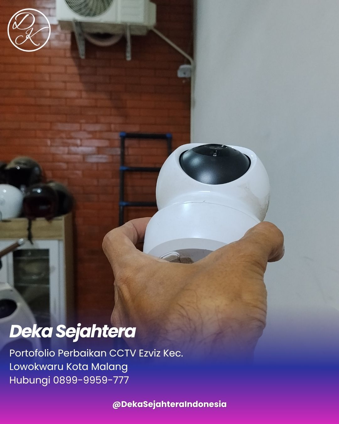 Reset CCTV Ezviz Malang