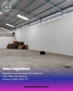 Survey proyek pemasangan CCTV Deka Sejahtera di Kecamatan Pakis Malang