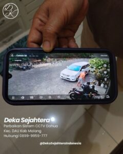 Sistem CCTV Dahua kembali berfungsi setelah proses perbaikan di Dau Malang