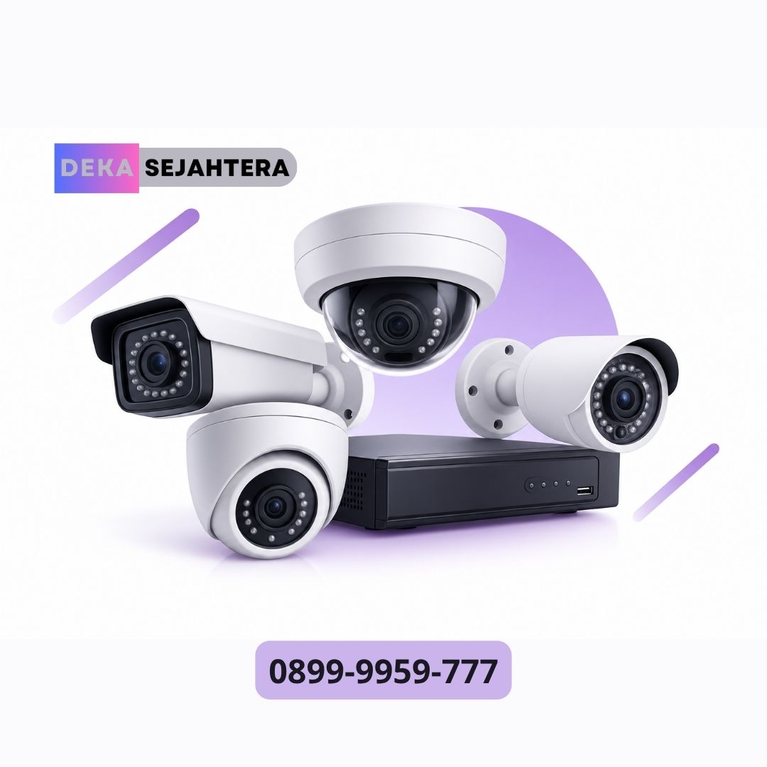 Kamera CCTV untuk instalasi sistem keamanan rumah dan bisnis di Malang Raya