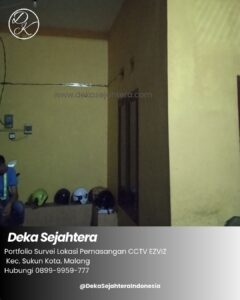 Survei kebutuhan kabel CCTV EZVIZ di kawasan Sigura-Gura