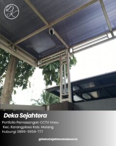 Instalasi CCTV untuk keamanan rumah di Kecamatan Karangploso Malang