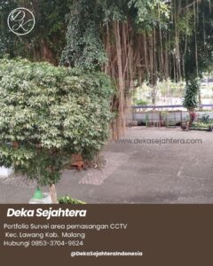 Rencana pemasangan 6 CCTV Hilook di sekolah Lawang
