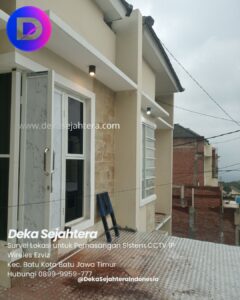 Kunjungan teknisi Deka Sejahtera untuk perencanaan sistem CCTV villa di Jawa Timur