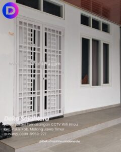 Titik Pasang CCTV Imou ditentukan oleh Teknisi Deka Sejahtera di sebuah Rumah di Kecamatan Pakis Kabupaten Malang