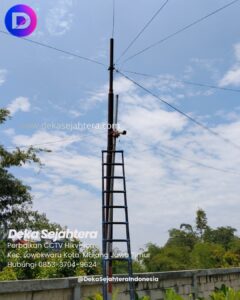 Pengecekan kamera CCTV yang tidak tampil di monitor kawasan Grand Aleena Malang.