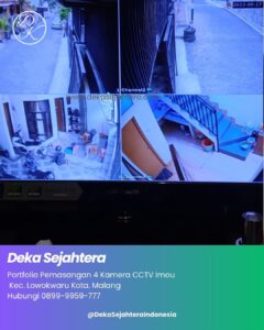 Pemasangan CCTV Imou Kecamatan Lowokwaru Kota Malang