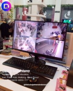 Dokumentasi pekerjaan perbaikan CCTV Hikvision di Nibras House